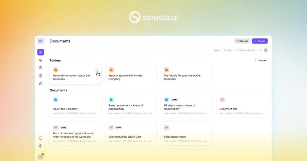 Interfaz de base de conocimientos para la incorporación automatizada